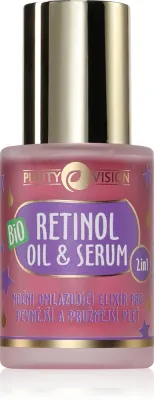 Масло-сыворотка для лица Purity Vision BIO Retinol Oil Serum с маслом арганы и опунции, 30 мл