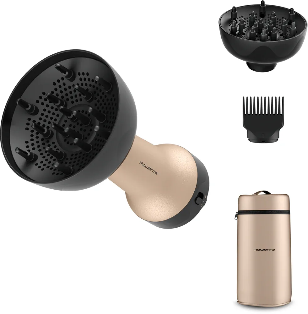 Диффузор для волос Rowenta Curl Harmony CV7D30E0 для волн и локонов, с ионизацией, 1 шт
