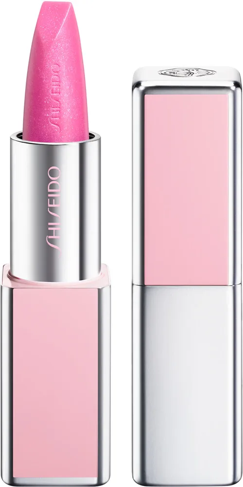 Помада для губ Shiseido Technosatin Pink атласная, розовый оттенок, 3,3 г, оттенок 02 Sparkling Pink