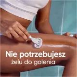 Сменные картриджи для бритвы Gillette Venus ComfortGlide Breeze с гелевыми полосками, 3 лезвия, 6 шт — фото 5
