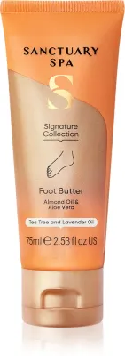 Масло для ног Sanctuary Spa Signature Collection, глубоко питающее, с алоэ и миндальным маслом, 75 мл