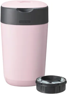 Контейнер для подгузников Tommee Tippee Twist Click Pink с плёнкой GREENFILM, 1 шт