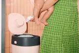 Контейнер для подгузников Tommee Tippee Twist Click Pink с плёнкой GREENFILM, 1 шт — фото 3