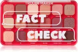 Палетка теней для век Trouble Maker Big Trouble мультиколор, матовые и шиммерные, 27 г, оттенок Fact Check — фото 1