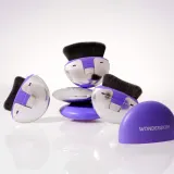Кисть для лица WONDERSKIN Dial-It Up для кремовых текстур, компактная, 1 шт — фото 5