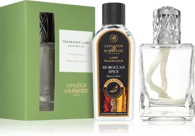 Ashleigh & Burwood London Clear - Подарочный набор Ashleigh Burwood London Clear каталитическая лампа с наполнителем, пряно-древесный, 2 шт, 2 шт