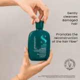 Набор для волос Alfaparf Milano Semi di Lino Reconstruction Reparative kit шампунь, маска и несмываемый уход, для повреждённых волос, 3 предмета, 3 шт — фото 2