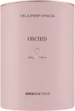 Свеча ароматическая Ambientair COLOURS Orchid с цветочным ароматом, растительный воск, 200 г — фото 2