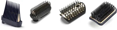 Набор насадок для укладки BaByliss Air Wand Accessories щётки, выпрямляющая насадка и гребень, 4 шт