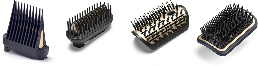 Набор насадок для укладки BaByliss Air Wand Accessories щётки, выпрямляющая насадка и гребень, 4 шт
