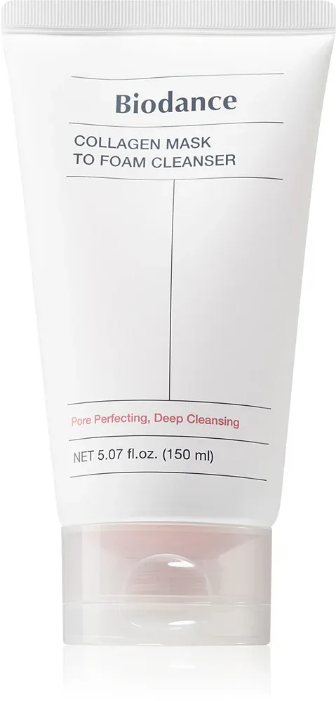 Маска для лица Biodance Collagen Mask To Foam Cleanser очищающая, с коллагеном, 150 мл