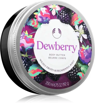 Масло для тела The Body Shop Dewberry Body Butter питательное, с маслом ши
