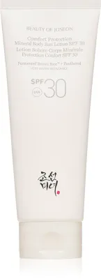 Лосьон для тела солнцезащитный Beauty of Joseon Comfort Protection Mineral Body Sun Lotion минеральный, SPF 30-50, 150 мл