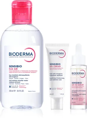 Набор для ухода за лицом Bioderma Sensibio AR+ для чувствительной кожи, склонной к покраснениям, 1 шт