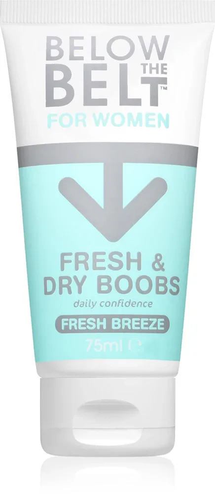 Крем для тела Below the Belt Grooming Fresh and Dry Boobs успокаивающий, для всех типов кожи, 75 мл przeciw potliwości
