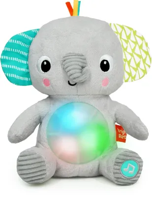 Игрушка развивающая Bright Starts Hug-a-bye Baby с мелодией, для детей с первых дней жизни, 1 шт 0 m+