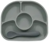 BBLÜV Yümi - Набор детской посуды BBLUV Yumi силиконовый, серый, 1 шт Grey, 1 шт — фото 1