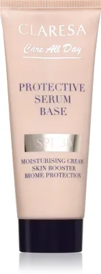 Сыворотка для лица Claresa Care All Day Protective Serum Base увлажняющая, для всех типов кожи, 30 мл