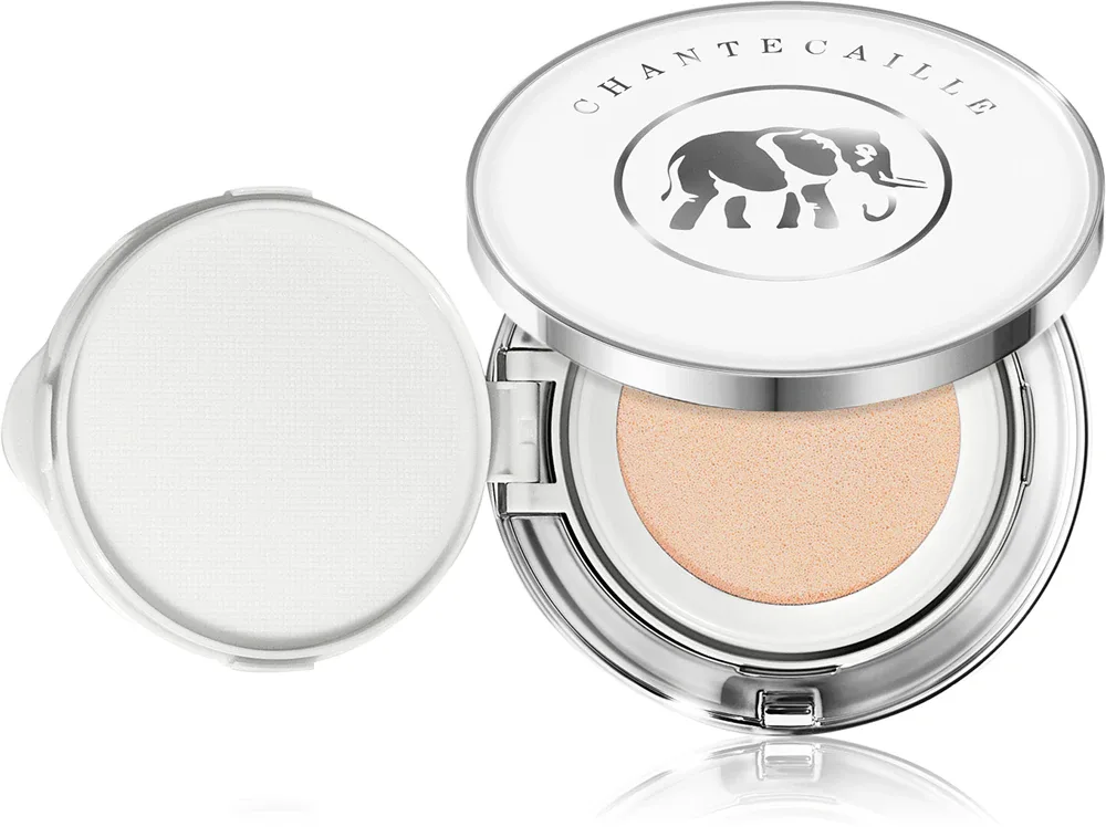 Тональное средство Chantecaille Future Skin Cushion Foundation кушон, увлажняющее, с лёгким покрытием, 2 × 12 г, оттенок + napełnienie