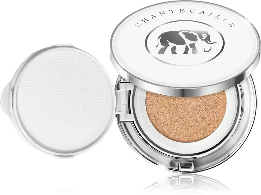 Тональное средство Chantecaille Future Skin Cushion Foundation кушон, увлажняющее, с лёгким покрытием, 2 × 12 г, оттенок + napełnienie Nude