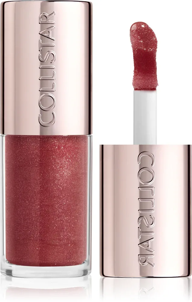 Блеск для губ Collistar Puro Lip Gloss Plump с эффектом увеличения объёма, 4,5 мл, оттенок 404 - Juicy Kiss - shimmer