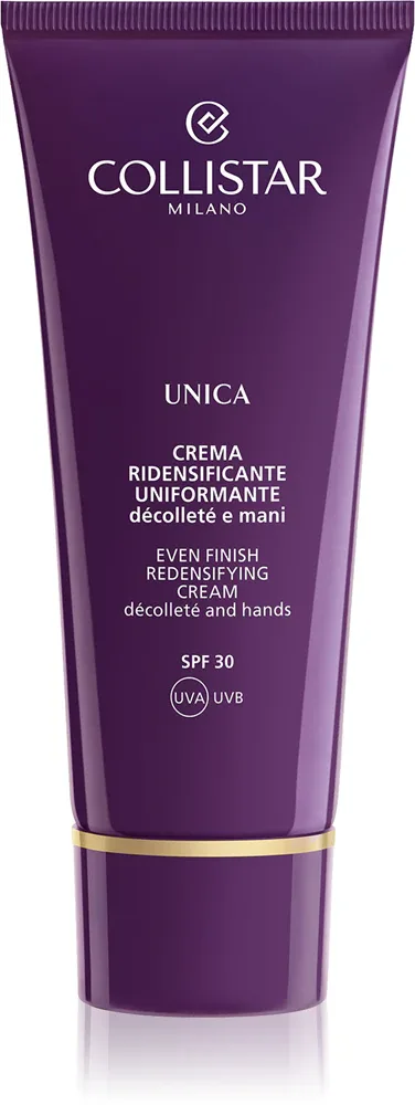 Крем для зоны декольте и груди Collistar Unica Even Finish Redensifying Cream подтягивающий, с SPF, 75 мл SPF 30