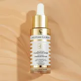 База под макияж Christian Laurent Pour La Beaute HD 4M Pixel Fusion матирующая, с ниацинамидом, 32 мл, оттенок 02 Crystal Beige — фото 3