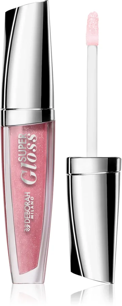 Блеск для губ Deborah Milano Super Gloss увлажняющий, с гиалуроновой кислотой, 4,5 г, оттенок 2 Pearly Rose