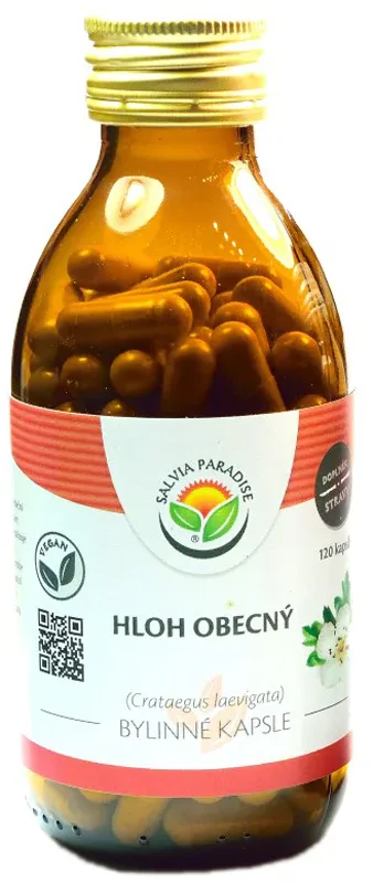 Капсулы растительные Salvia Paradise с боярышником, для сердца и сосудов, 120 капсул