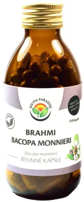 Капсулы растительные Salvia Paradise Brahmi Bacopa Monnieri для памяти и концентрации, 120 капсул