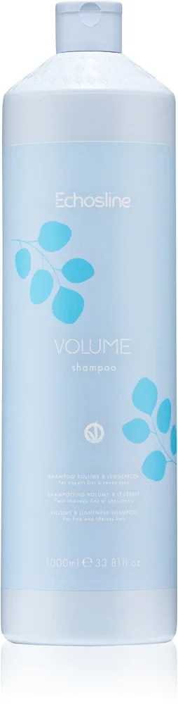 Шампунь для волос Echosline Volume Shampoo для объёма, для тонких волос, 1000 мл