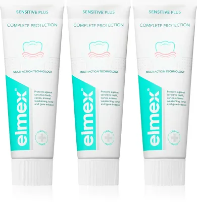 Зубная паста Elmex Sensitive Plus Complete Protection для чувствительных зубов, для полной защиты, 3 мл