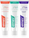Набор зубных паст Elmex Mix Trio для полной защиты, три пасты, 3 × 75 мл — фото 1