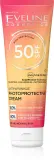 Крем для лица Eveline Cosmetics Fotoochronny Krem SPF 50 с витамином C, с пептидами, для любого типа кожи, 30 мл — фото 1