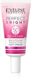 Солнцезащитное средство для лица Eveline Cosmetics Perfect Bright SPF 50 с витамином C, с ниацинамидом, 30 мл — фото 1