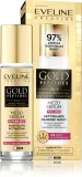 Сыворотка для лица Eveline Cosmetics Gold Peptides 3 in 1 с аргановым маслом, с маслом жожоба, для любого типа кожи, 30 мл — фото 2