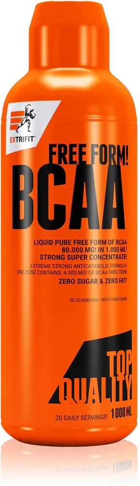 Аминокислоты BCAA Extrifit BCAA Free Form жидкие, в свободной форме, 1000 мл smak Cherry