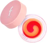 Бальзам для губ flormar K-Spirit Lip Mask увлажняющий, питательный, с блеском, 8,5 г, оттенок 001 - Swirly Melon — фото 3