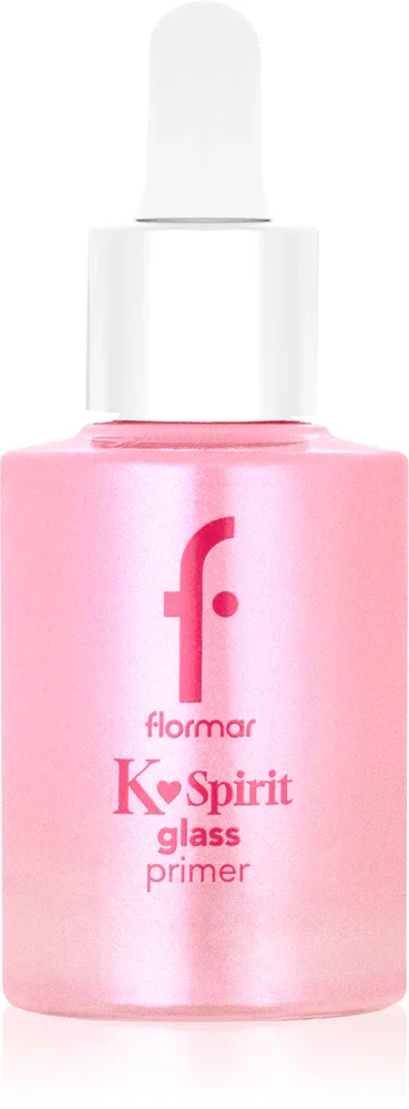 База под макияж flormar K-Spirit Glass Primer увлажняющая, с пантенолом и молочной кислотой, 30 мл