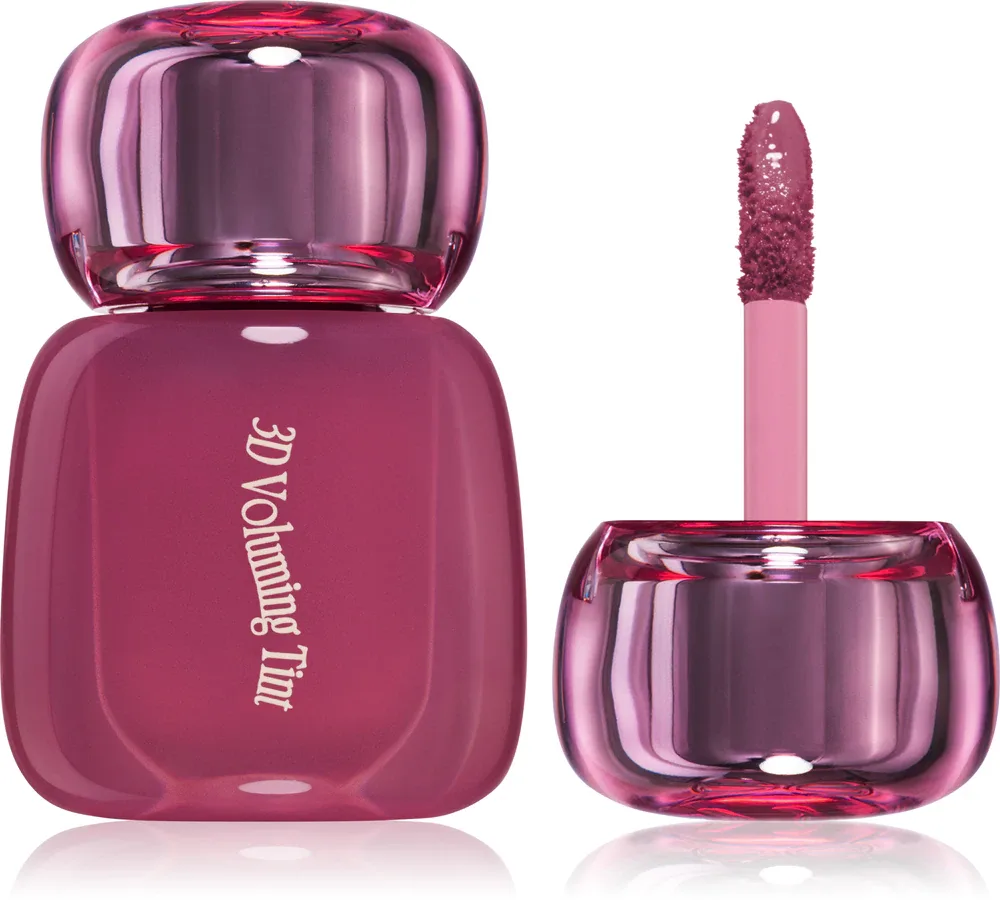 Тинт для губ fwee 3D Voluming Tint с высоким блеском, стойкий, 3,8 г, оттенок 11 Plum Dip