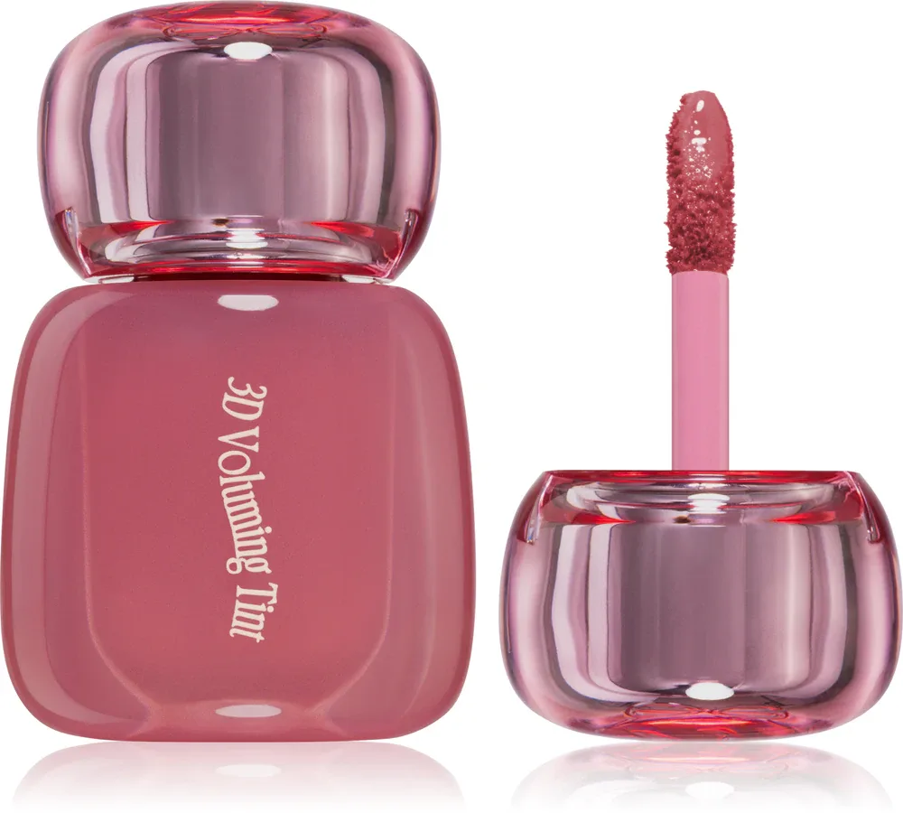 Тинт для губ fwee 3D Voluming Tint с высоким блеском, стойкий, 3,8 г, оттенок 02 Vanilla Dew
