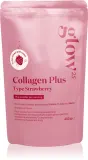 Коллаген в порошке Glow25 Collagen Plus Typ Strawberry со вкусом клубники, 450 г smak Strawberry — фото 1