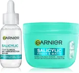 Набор для лица Garnier Salicylic сорбет матирующий и сыворотка, 2 шт — фото 1