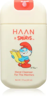 Гигиенический гель для рук HAAN Papa Smurf антибактериальный, со свежим ароматом, 30 мл