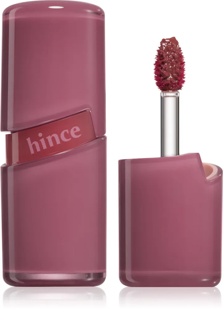 Блеск для губ hince Raw Glow Gel Tint увлажняющий, гелевый, с аппликатором, 4 мл, оттенок 013 Pink Pepper