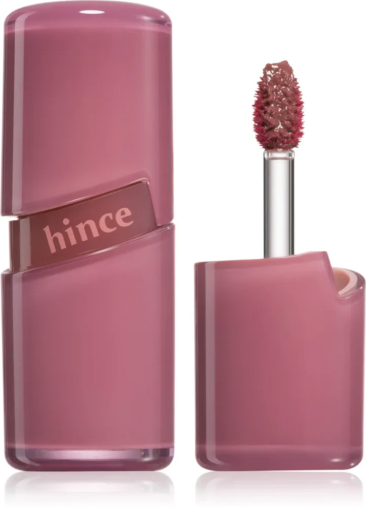 Блеск для губ hince Raw Glow Gel Tint увлажняющий, гелевый, с аппликатором, 4 мл, оттенок 011 Chai