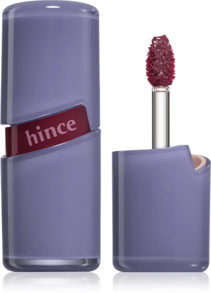 Блеск для губ hince Raw Glow Gel Tint увлажняющий, гелевый, с аппликатором, 4 мл, оттенок 010 Raw Cherry