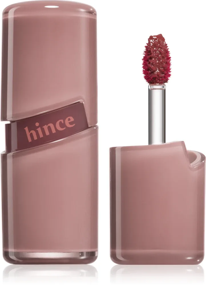 Блеск для губ hince Raw Glow Gel Tint увлажняющий, гелевый, с аппликатором, 4 мл, оттенок 001 Bare