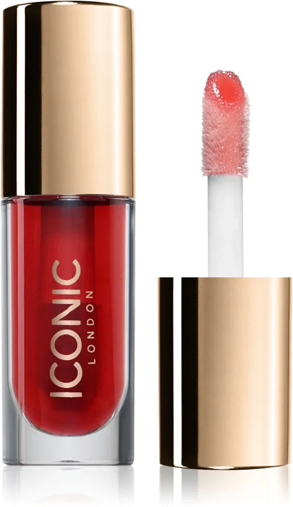 Масло для губ ICONIC London Lustre Lip Oil увлажняющее, с высоким блеском, 6 мл, оттенок One To Watch