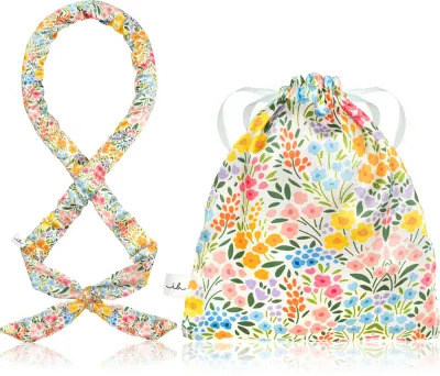 Набор для завивки волос invisibobble Wildflower Blooming Curl без нагрева, лента и резинки, 4 шт